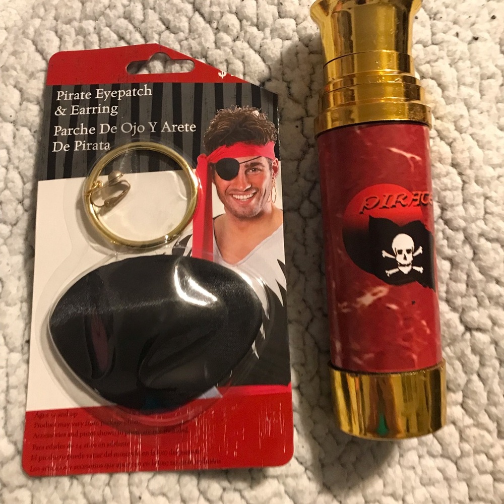 Pirate Eyepatch and Telescope Set